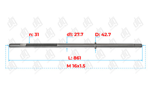 Вал Volvo XC90 SMI-Koyo