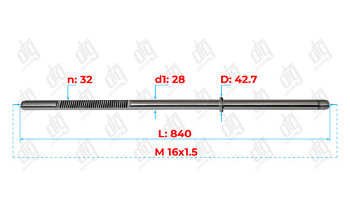Вал ZF Volvo S80 I 1998- ZF