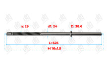 Вал Skoda Octavia 1996-; Volkswagen Bora 1998-/ Golf IV 1997-/ New Beetle 1999-; Seat Leon 1999-/ Toledo II 1999-; Audi A3 I 1996-