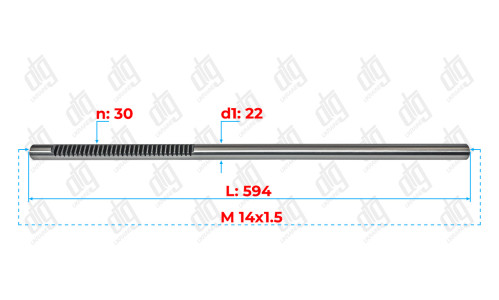 Вал Citroen C1 , Peugeot 107