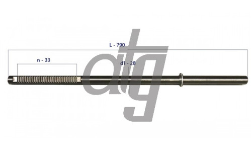 Вал Volkswagen Transporter T5 2003-/ Multivan 2003-