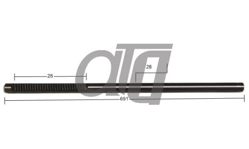 Вал Hyundai Sonata LF 2014-2020