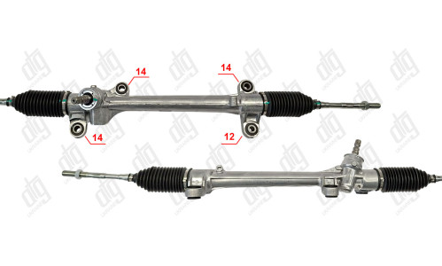 Рульова рейка Toyota Corolla 2001-2006