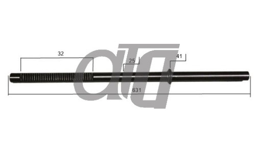 Вал Hyundai Solaris 2010-/ Accent 2010-