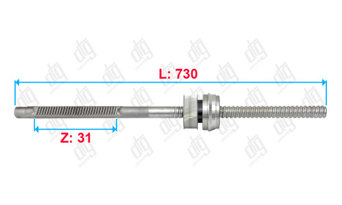 Вал Bmw X3 (F25) 2010-