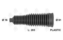 Пильовик рульової тяги 16*61*203